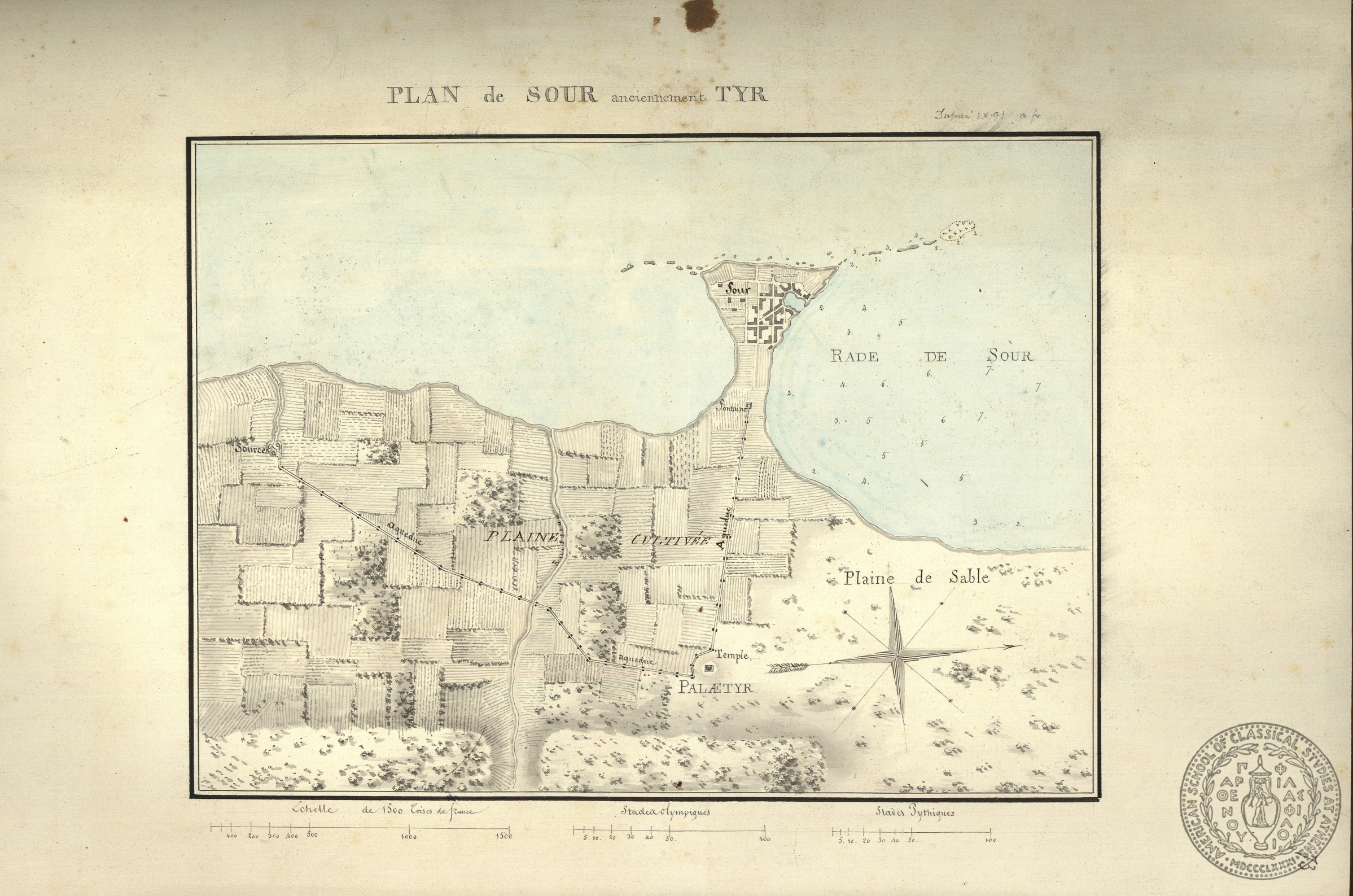 Plan de Sour anciennement Tyr.